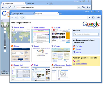 Screenshots - Google Chrome